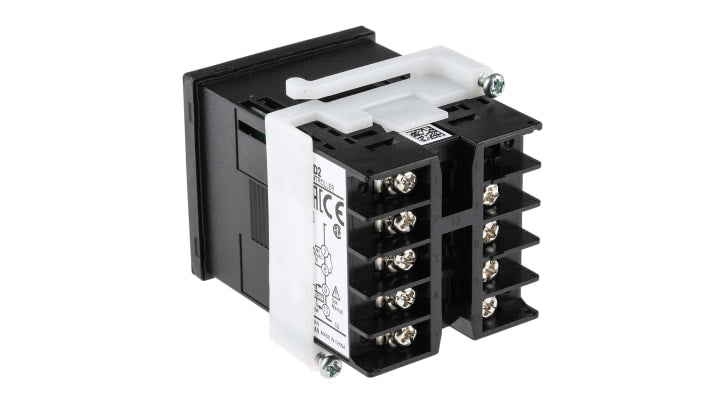 Termoregolatore PID Omron E5C-BR1PD AC/DC24, 48x48mm, montaggio a pannello, uscita relè 250VAC, grado di protezione IP66.
