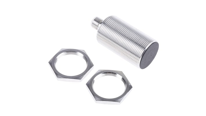 Sensore di prossimità induttivo PNP BALLUFF BES M30MI-PSC15B-S04G, cilindrico M30, rilevamento 15 mm, IP67.