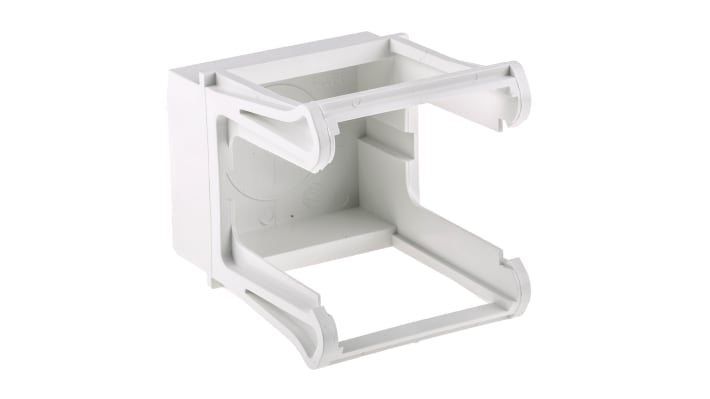 Staffa di montaggio Schneider Electric A9A15152 per pulsanti e spie Harmony XB4 XB5, garantisce installazione sicura e stabile.