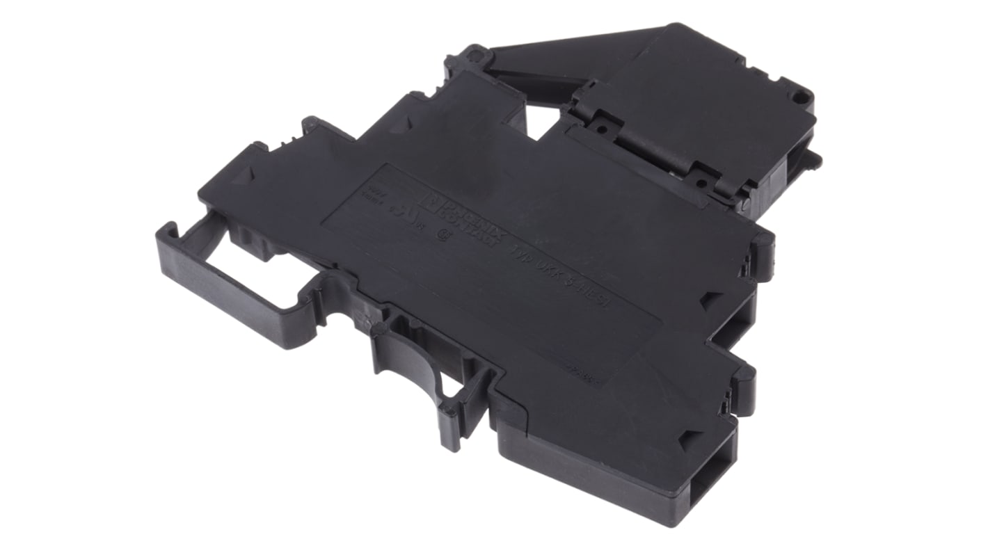Morsetto con fusibile Phoenix Contact 3007204 per guida DIN, 32A, 2 livelli, G/5x20, connessioni a vite. Sicuro e affidabile.