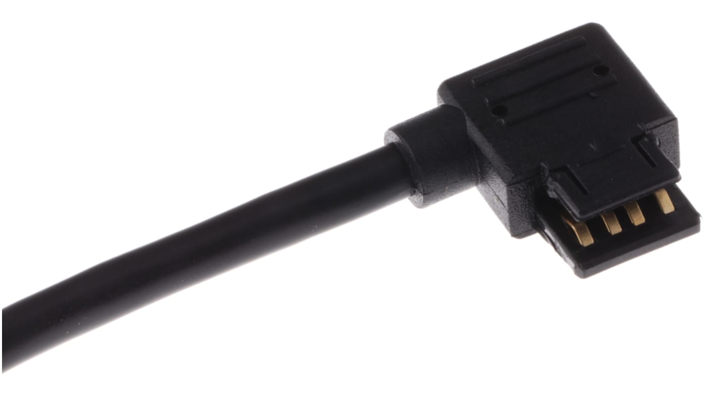 Cavo USB Omron E58-CIFQ2, 2,5 m, per dispositivi, connettori USB A e seriale, compatibile con termoregolatori E5CB e E5xC.