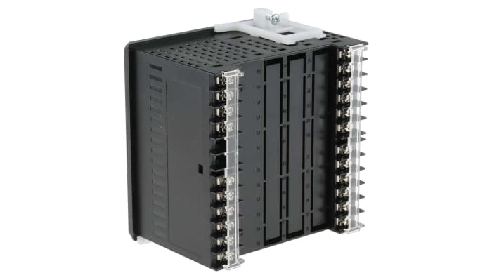 Omron E5AC-CX4A5M-000, termoregolatore PID digitale 96x96 mm, alimentazione 100-240 V, montaggio a pannello, IP66.