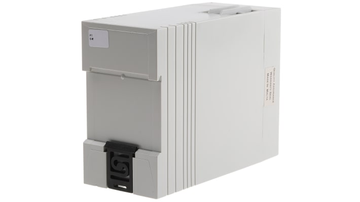 Avviatore soft-start Carlo Gavazzi RSE2312-BS per motori monofase, 3 kW, 230 V, 12 A, dimensioni 77.4 x 45 x 102.5 mm.