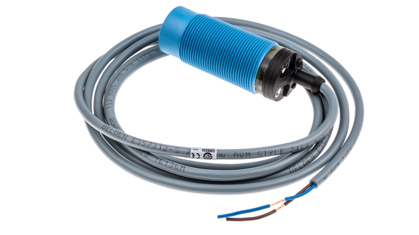Sensore di prossimità cilindrico Sick CM30-25NAP-KW1, M30, rilevamento 25 mm, IP67, alimentazione 20-250 V c.a.