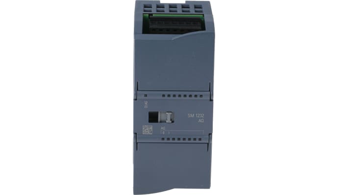 Modulo I/O PLC Siemens 6ES7232-4HB32-0XB0 con uscite da 0 a 20 mA e isolamento ottico - Serie SIMATIC S7-1200. Ideale per controllo preciso e affidabile in automazione industriale.