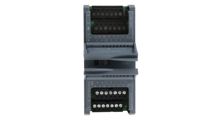 Modulo I/O PLC digitale 8 uscite Siemens 6ES7223-1PH32-0XB0 Serie SIMATIC S7-1200, resistente e compatto, da -20 °C a +60 °C.