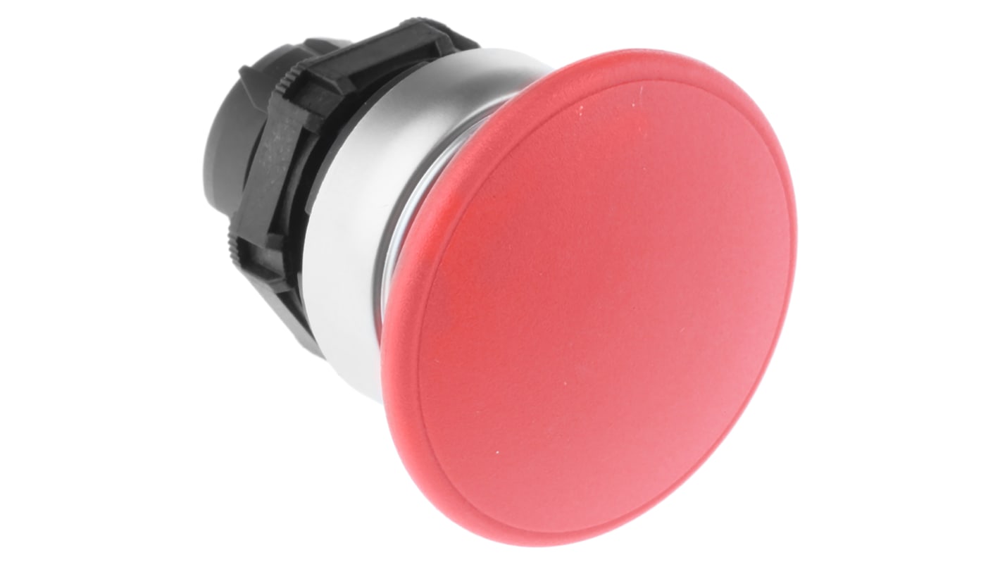 Attuatore pulsante Lovato LPCB6144, rosso, diametro foro 22mm, IP66/IP67/IP69K, montaggio a scatto, -25 a 70°C.