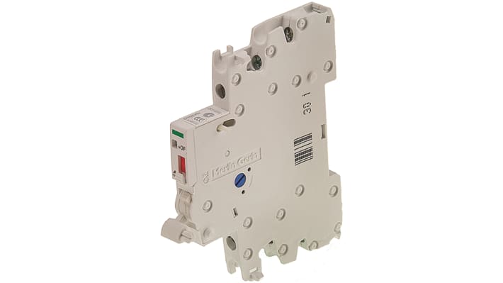 Contatto ausiliario Schneider Electric A9A26929, 4 contatti, montaggio su guida DIN, per sistemi di controllo in fabbrica.