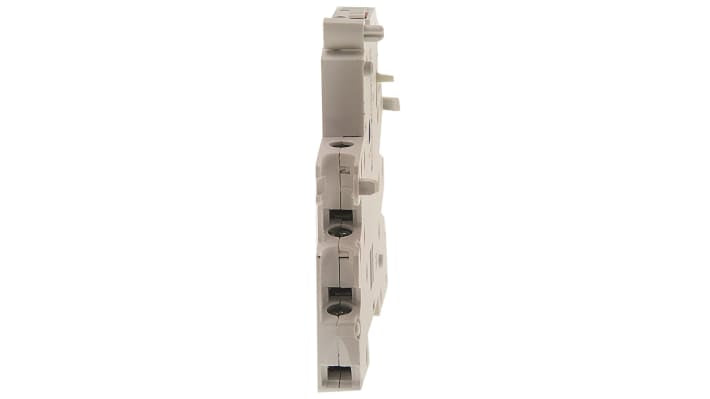 Contatto ausiliario Schneider Electric A9A26929, 4 contatti, montaggio su guida DIN, per sistemi di controllo in fabbrica.