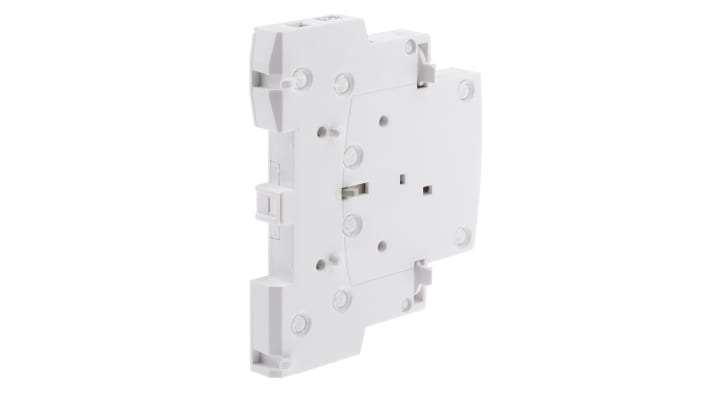 Contatto ausiliario Schneider Electric A9C15916, 2 contatti, montaggio su guida DIN, corrente 2 A, tensione 24-240 V.