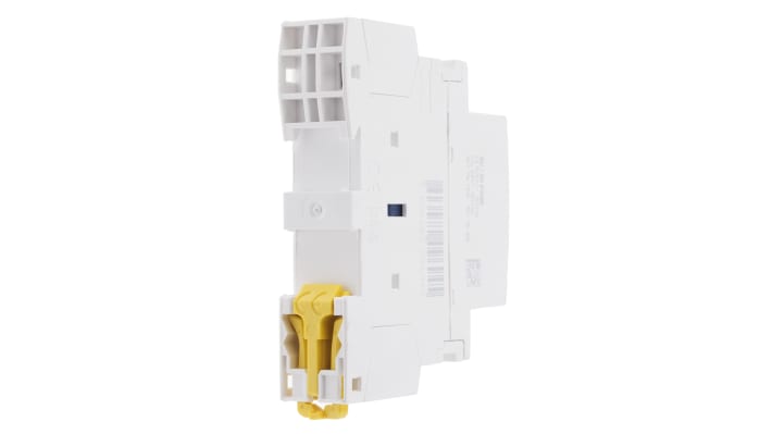 Contattore Schneider Electric A9C22112 iCT 2P 2NO 16A 24V CA per carichi monofase/trifase. Montaggio su guida DIN, isolamento di classe 2. Ideale per applicazioni industriali.