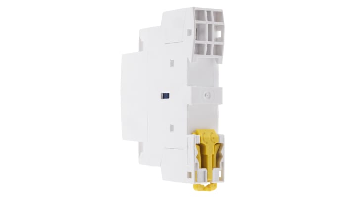 Contattore Schneider Electric iCT A9C22712: 2P 16A 230V, contatti ausiliari integrati, montaggio versatile. Sicurezza e facilità d'uso per carichi monofase/trifase.