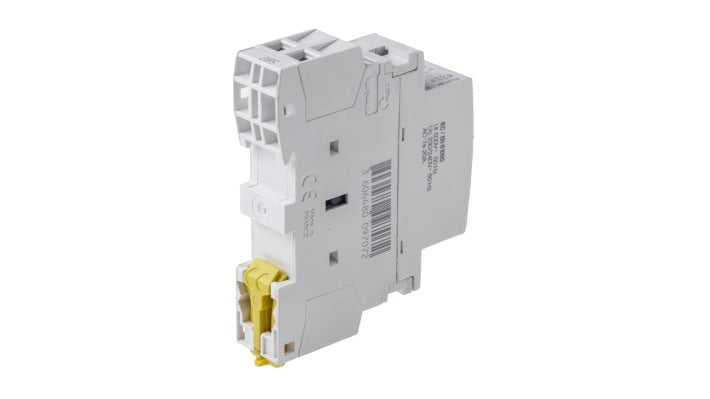 Contattore Schneider Electric A9C22722 iCT 2P 2NO 20A 230V AC per carichi monofase/trifase. Facile installazione, protezione IP20.