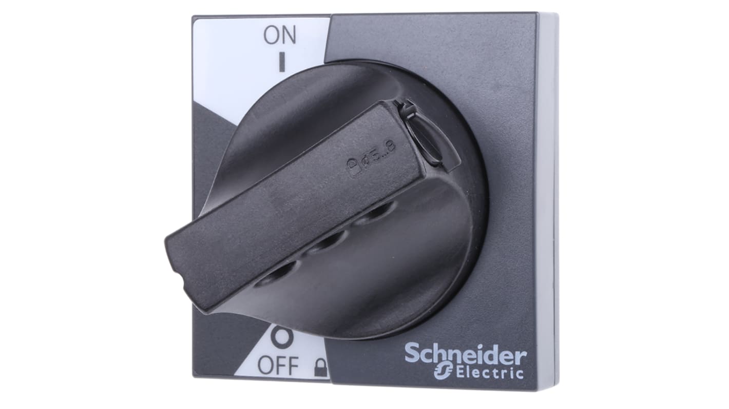 Manopola rotante Schneider Electric A9A27005 per iC60, iSW, Vigi - IP55. Montaggio frontale o laterale. Ideale per MCB e Vigi.