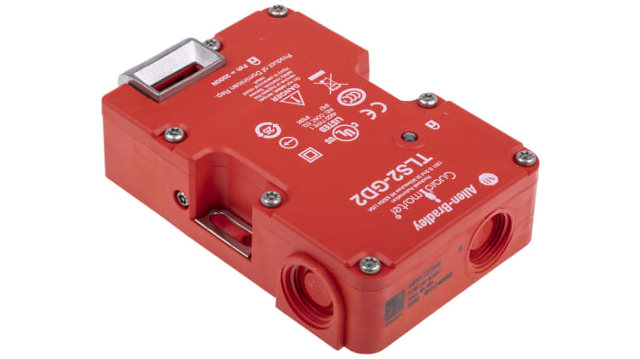 Interruttore di interblocco a solenoide Allen Bradley Guardmaster 440G-T27256, 24V, contatti 2NC, grado di protezione IP66.