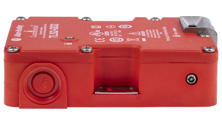 Interruttore di interblocco a solenoide Allen Bradley Guardmaster 440G-T27256, 24V, contatti 2NC, grado di protezione IP66.