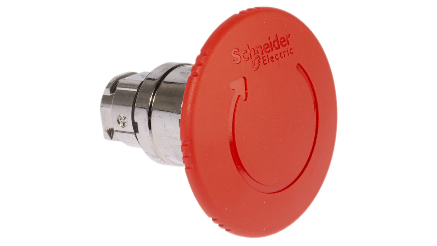 Pulsante di arresto di emergenza Schneider Electric Harmony ZB4, Ø 22mm, resistente a vibrazioni e agenti chimici. Ideale per applicazioni industriali.