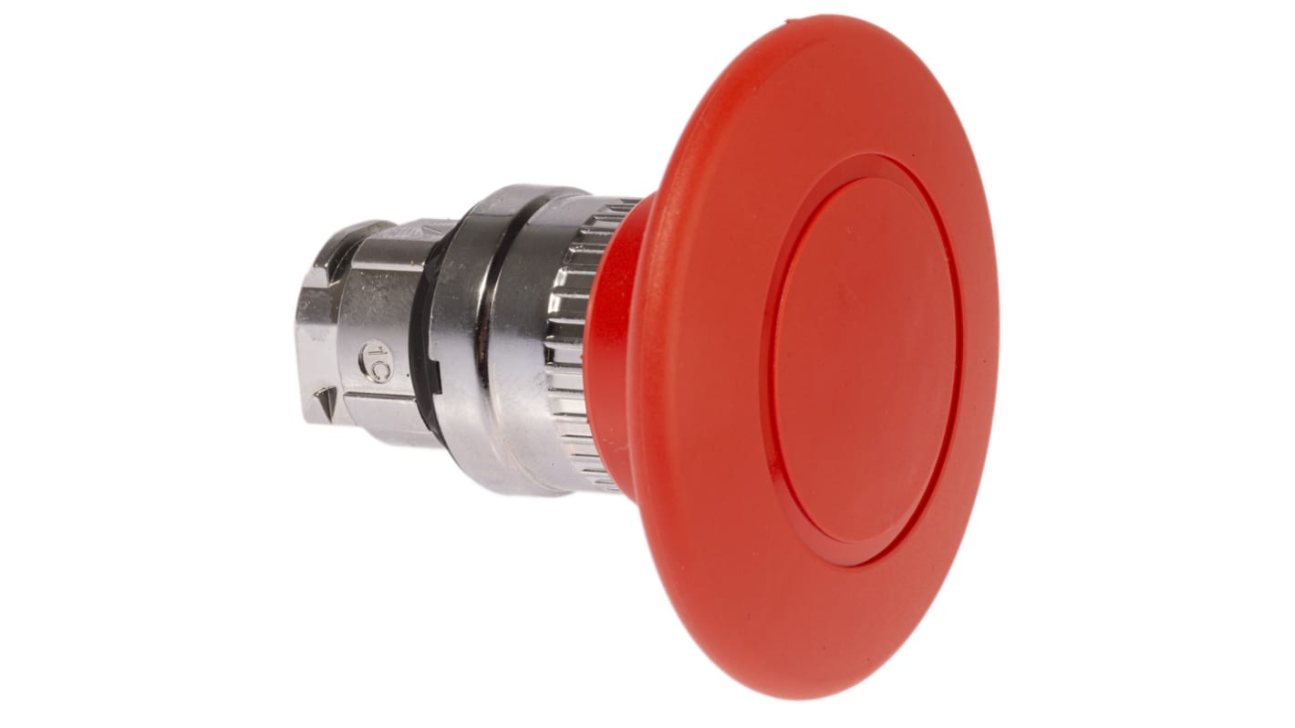 Pulsante di arresto di emergenza Schneider Electric, montaggio a pannello, diametro 22mm, serie Harmony ZB4, non illuminato.
