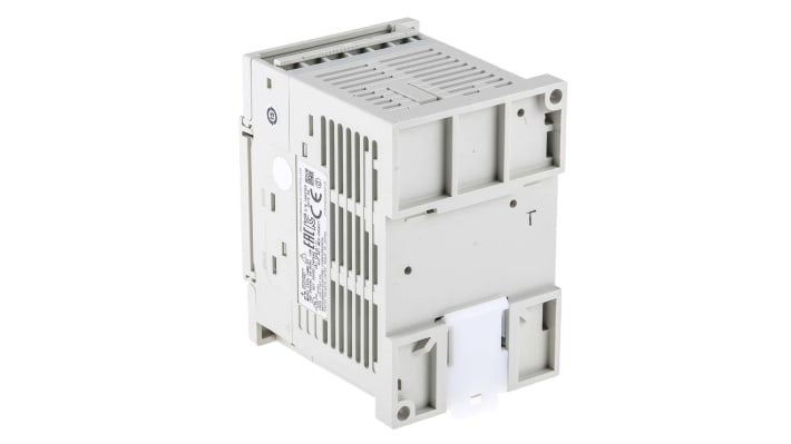 CPU PLC Mitsubishi Electric FX3S-14MR/ES, 8 ingressi digitali, montaggio a parete, dimensioni 60 x 75 x 90 mm.