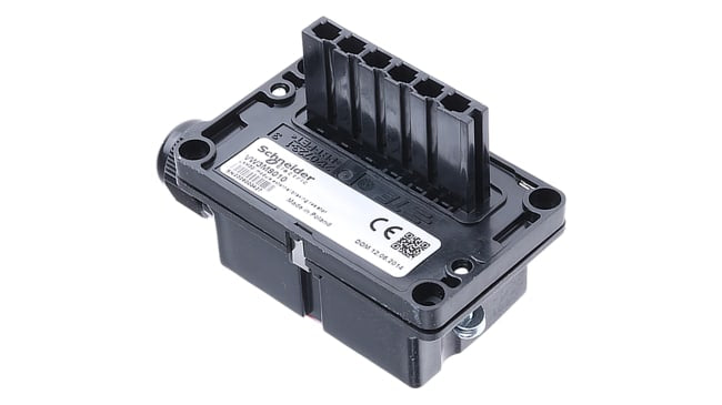 Modulo di resistenza di frenatura esterna Schneider Electric VW3M9010 per serie Lexium32i, grado di protezione IP65.