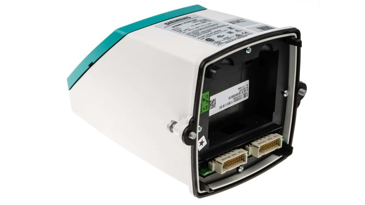 Trasmettitore Siemens 7ME6910-1AA10-1AA0 per flussometri, alimentazione 230 V CA, IP67, intervallo -20/+60 °C.