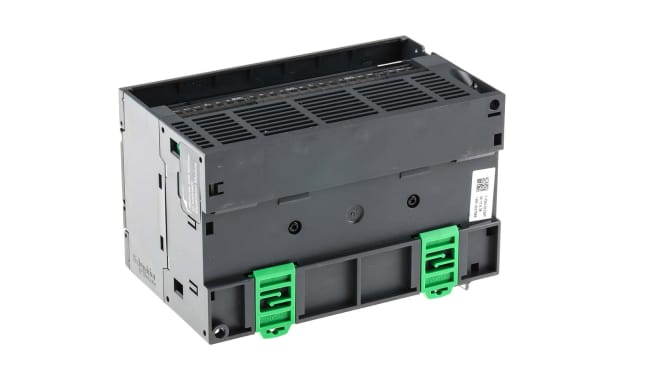 Schneider Electric - TM241CEC24T CPU PLC Modicon M241, 24 I/O, 24 V, 14 ingressi, 10 uscite per automazione industriale efficiente.