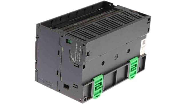 Schneider Electric - TM241CE24T CPU PLC con 14 ingressi e 10 uscite, 24V. Ideale per automazione e controllo macchine.