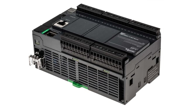 Regolatore logico Schneider Electric TM221CE40T Modicon M221, 40 I/O, Ethernet, USB. Ideale per automazione industriale!