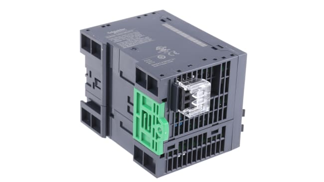 Controllore logico Schneider Electric TM221ME32TK, 32 I/O, montaggio a pannello, dimensioni 90 x 70 x 70 mm.