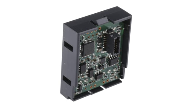 Modulo I/O Schneider Electric TMC2AQ2V per PLC Modicon M221, 2 uscite analogiche, montaggio senza utensili, dimensioni 41 x 35 x 15 mm.
