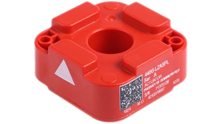 Interruttore di interblocco a solenoide Allen Bradley Guardmaster 440G-LZS21SPLH, 24V cc, IP66/IP67/IP69K, dimensioni 140x45x50mm, attuatore RFID incluso.