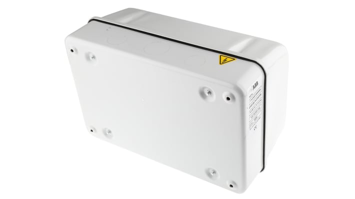 Starter stella-triangolo ABB 1TVC400153S5699, 3 fasi, 15 kW, 400 V, IP55, design compatto, dimensioni 184x284x165 mm.