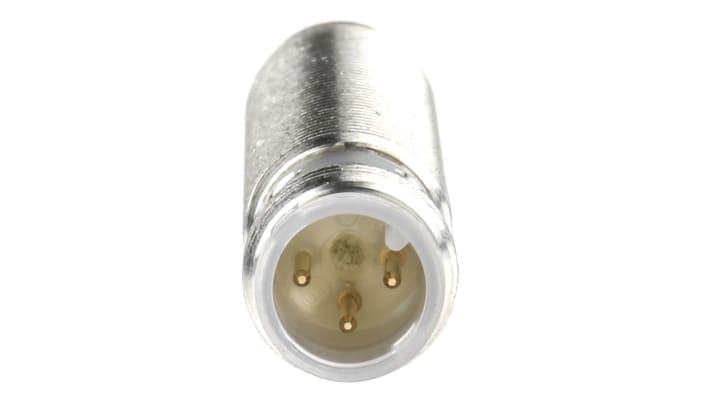 Sensore di prossimità induttivo BALLUFF BES M12MF1-PSC10F-S04G, PNP, M12 x 1, rilevamento 10 mm, IP67.