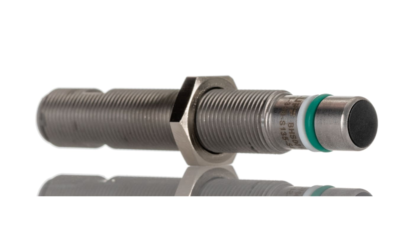 BALLUFF BES 516-300-S135-S4-D, sensore di prossimità induttivo M12 PNP, rilevamento 1,5 mm, IP68, montaggio a filo.
