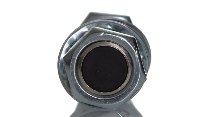 Sensore di prossimità induttivo cilindrico BALLUFF BES M12MI-PSC20B-S04G, PNP, 12-30 V c.c., IP68, 2 mm di rilevamento, 65 mm di lunghezza.