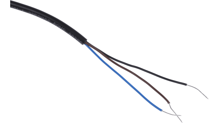 Sensore di prossimità cilindrico PNP Telemecanique XS112BLPAL2, M12, rilevamento 2 mm, IP67, 12-24 V c.c., lunghezza 44 mm.