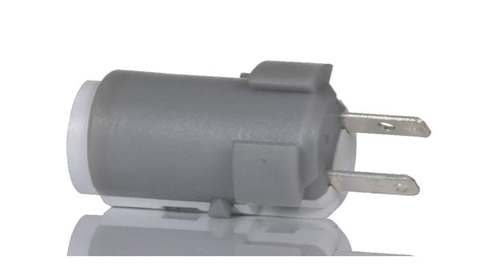 Omron A16-24DSW, LED pulsante bianco per interruttore A16, diametro 16 mm, tensione 230 V c.a., tenuta IP65, montaggio semplice.