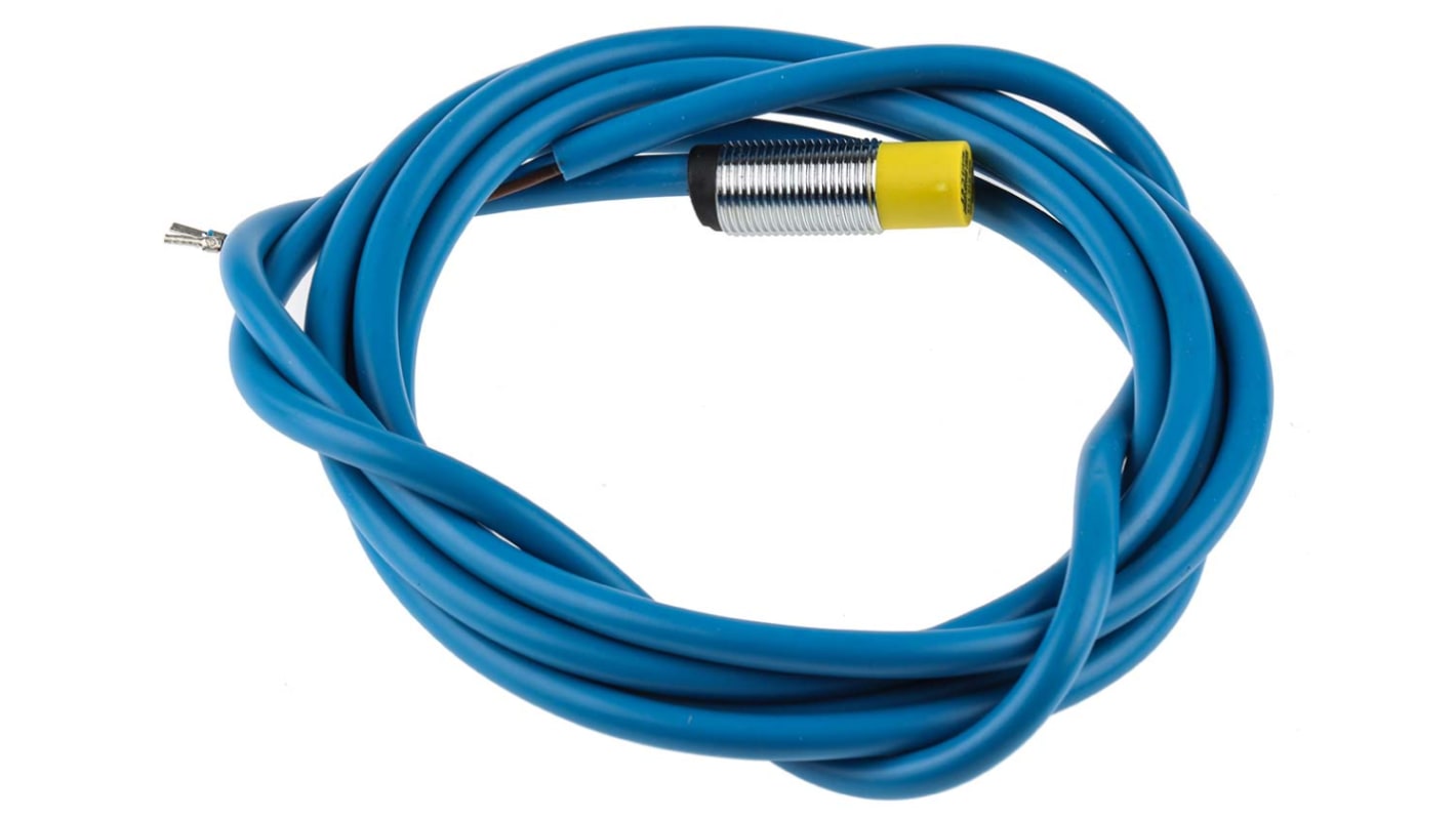 Sensore di prossimità Turck Ni5-G12-Y1X, cilindrico NAMUR M12, rilevamento 5 mm, IP67, metallo, -25°C/+70°C.
