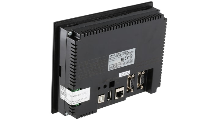 Omron NB5Q-TW01B HMI touch screen 5,6" LCD TFT, risoluzione 320x234 pixel, IP65 - Ideale per l'automazione industriale.