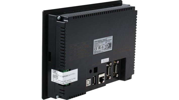 Omron - NB7W-TW01B Display HMI touch screen 7" TFT LCD IP65 con memoria integrata da 128 MB per automazione industriale.
