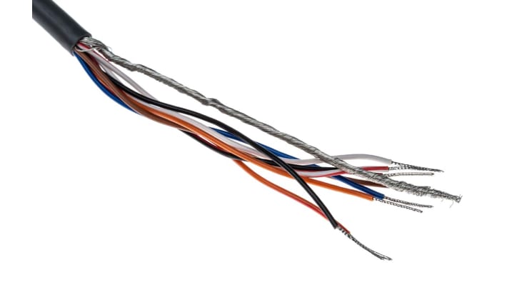 Encoder incrementale Omron E6B2-CWZ1X, 1000 impulsi/giro, uscita Line driver, diametro albero 6 mm, altezza 59 mm.