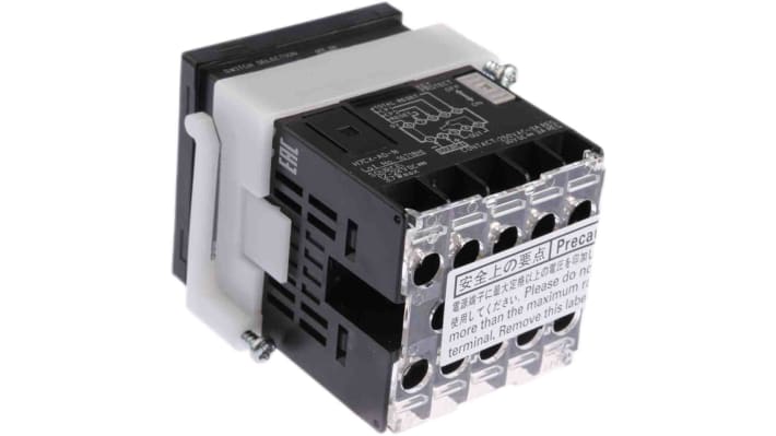 Contatore LCD 6 cifre Omron H7CX-AD-N DC12-24, montaggio a pannello, alimentazione 12-24 V c.c., grado di protezione IP66.