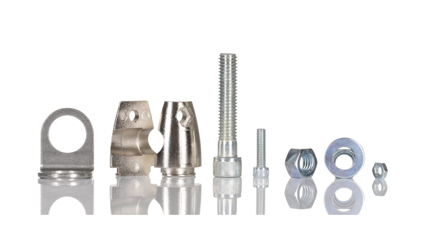Staffa di montaggio girevole Banner SMB18FA per sensori, in acciaio inox, dimensioni 25,9 x 68,9 x 66,4 mm, resistente alla corrosione.