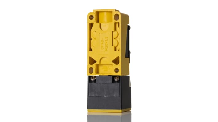 Sensore di prossimità PNP Turck NI35-CP40-VP4X2, induttivo, rilevamento 35 mm, IP67, dimensioni 114x40x40 mm.