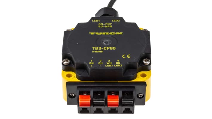 Tester sensore Turck TB3-CP80, unità per verificare la funzionalità di sensori induttivi e capacitivi, alimentazione 18 V c.c.
