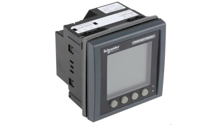 Contatore di energia trifase Schneider Electric METSEPM5341, display LCD, dimensioni 96 x 96 mm, installazione semplice.