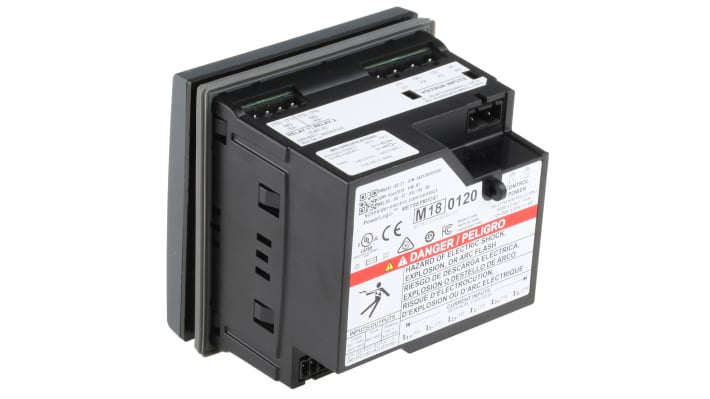 Contatore di energia trifase Schneider Electric METSEPM5341, display LCD, dimensioni 96 x 96 mm, installazione semplice.
