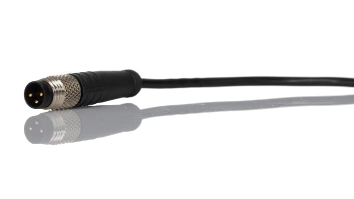 Sensore fotoelettrico rettangolare Banner Q12RP6RQ3, portata 2 m, uscita PNP, IP67, LED, dimensioni 22 x 8 x 12 mm.