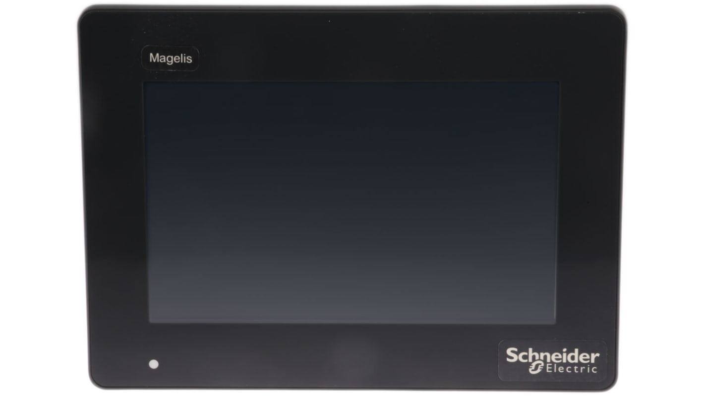 Schneider Electric HMIDT351, display HMI touch screen 7" Magelis GTU, risoluzione 800 x 480, protezione IP66/IP67.