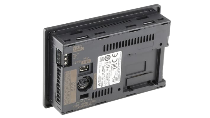 Mitsubishi Electric GT2103-PMBDS, display HMI touchscreen 3,8", risoluzione 320x128, IP67F, alimentazione 24 V c.c.